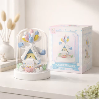 ตัวต่อ BALLOON HOUSE สำหรับเด็กหรือประกอบตกแต่งประดับห้อง มีทั้งหมด 8 ลาย
