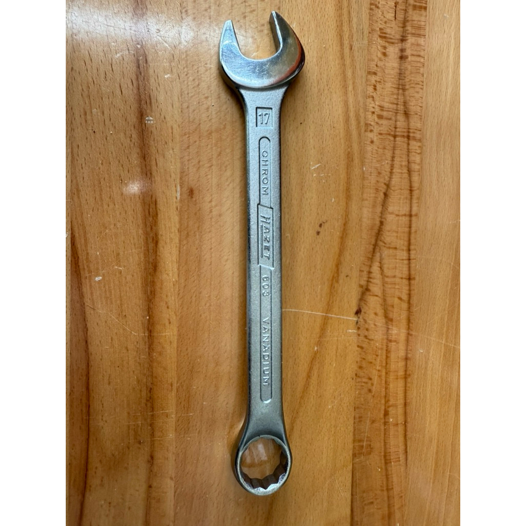 Hazet 603 Germany No.17 ประแจแหวนข้างปากตายเบอร์17