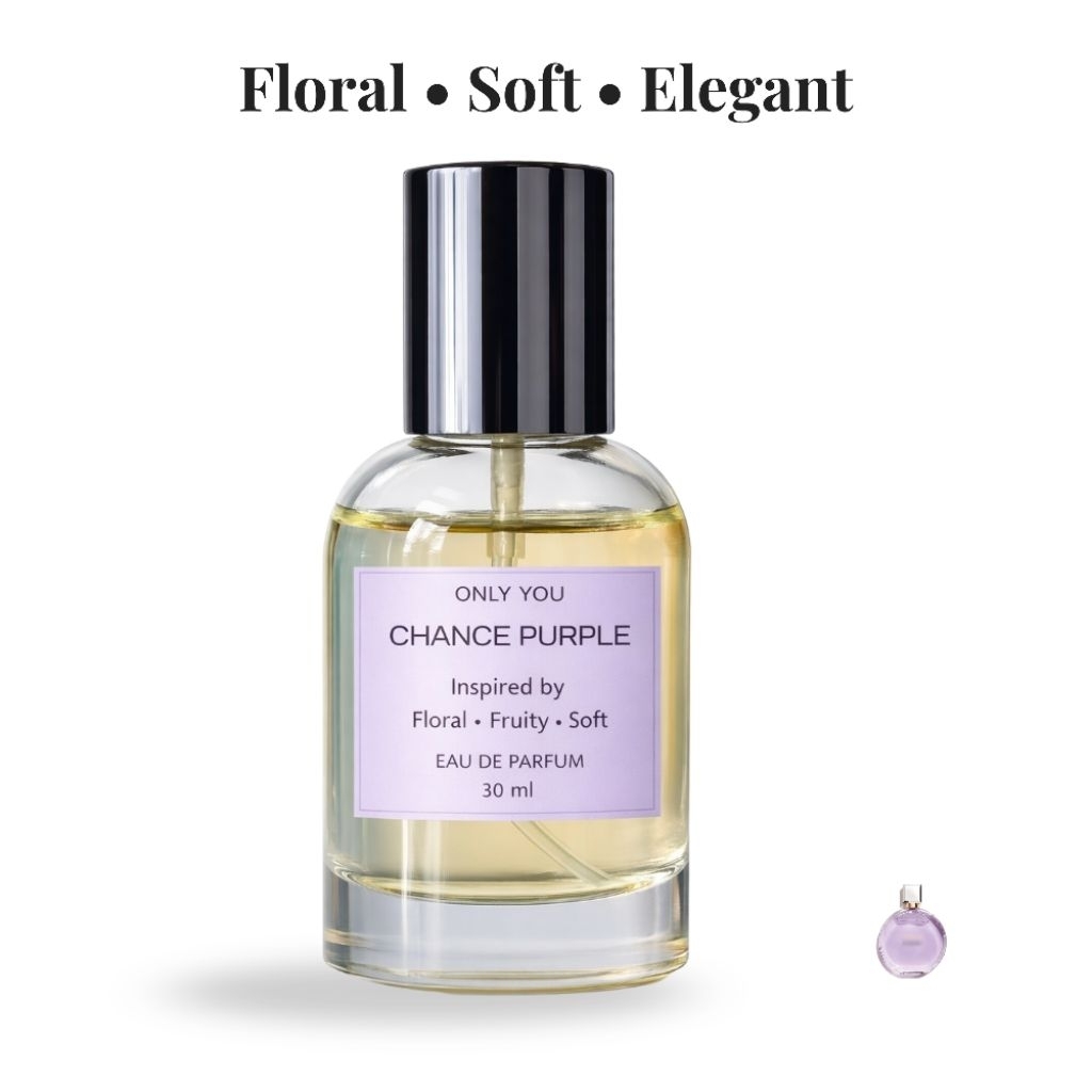 น้ำหอม CHANCE PURPLE ผู้หญิง EDP 30ml กลิ่นหรู สุภาพ นุ่ม