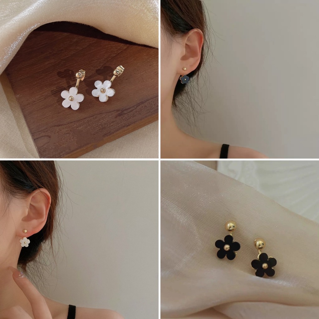 พร้อมส่ง!🇹🇭 ราคา/คู่ ต่างหู Daisy Mini ต่างหูดอกเดซี่ สไตล์มินิมอล วัสดุก้านเงิน 925 เนื้องานเกาหลี พรีเมี่ยม คุณภาพดี