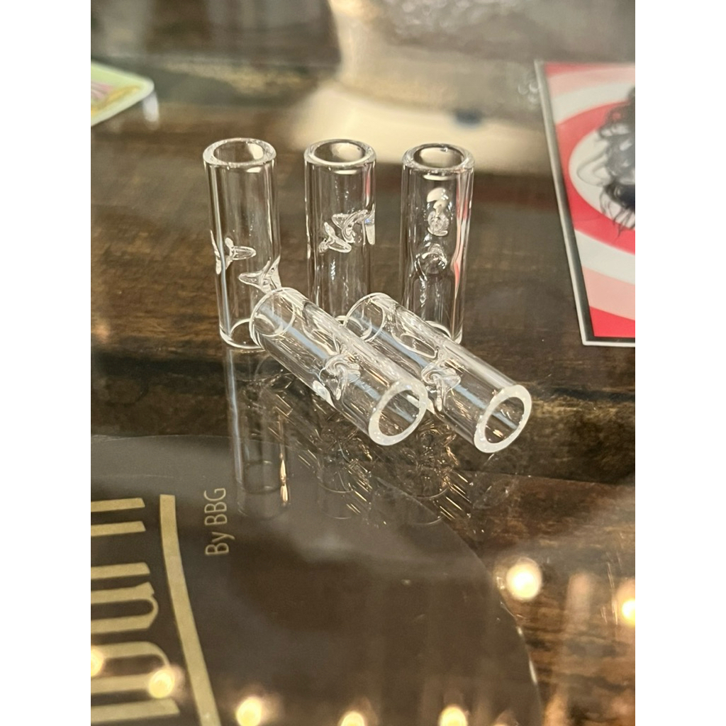 Glass Tip for joints, spliffs, blunts and doinks. Diameter 10 mm.