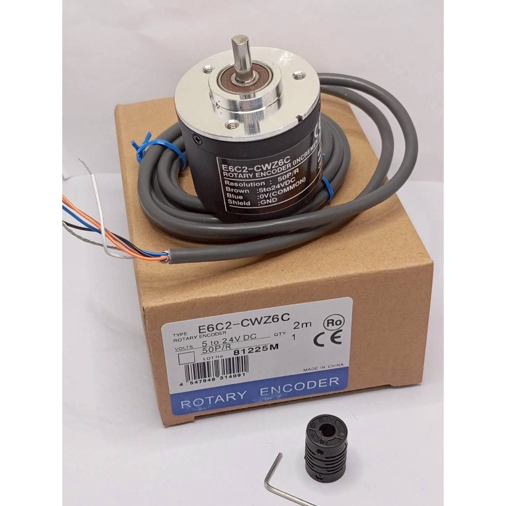 E6C2-CWZ6C 50P/R ROTARY ENCODER E6C2-CWZ6C 5 to 24V DC QTY 50P/R 81225M