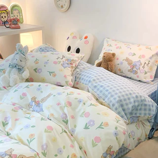 sweet dream shopชุดเครื่องนอนโทนดอกไม้🪴ครบเซ็ต6ชิ้นรวมผ้านวมมีผ้าปูที่นอนทุกขนาด3.5ฟุต5ฟุต6ฟุต