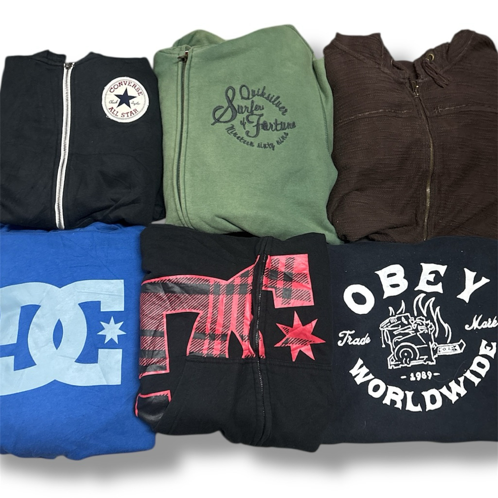 รวมเสื้อกันหนาว งานแบรนด์ ฮู้ด มือสอง สภาพดี hoodie(dc/obey/converse)