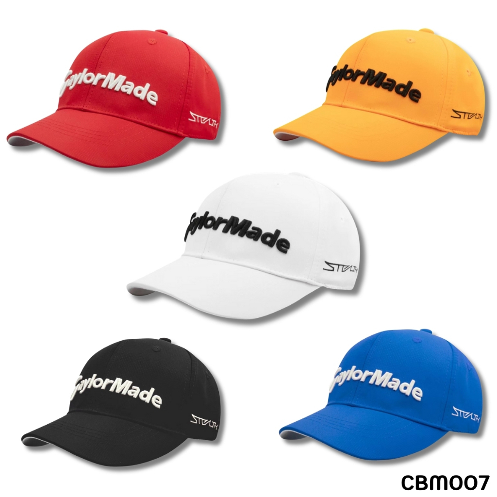 หมวกกอล์ฟเต็มใบ TM Stealth พร้อมมาร์คเกอร์แม่เหล็ก (CBM007) GOLF CAP TM Stealth With Magnetic Marker