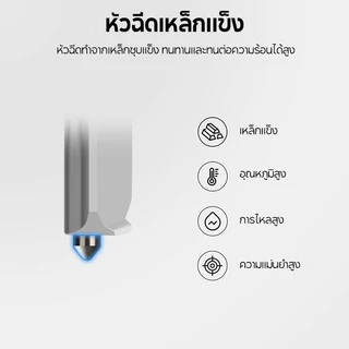 Bambu Lab A1/A1 Mini Hardened Steel Hotend Kit with 0.4/0.6/0.8mm หัวฉีดเหล็กแข็ง,การเปลี่ยนบล็อกทำความร้อน 3D144HS