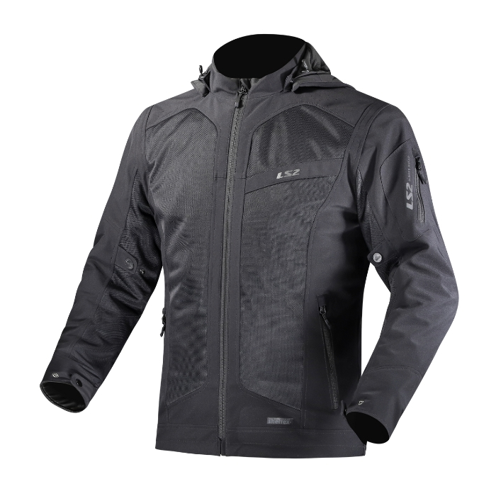 LS2 Bolton Air Jacket Black – เสื้อการ์ดขี่มอเตอร์ไซค์