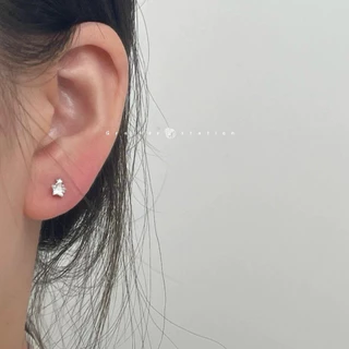 💫 ꕀ .* ต่างหู Twin Star; ต่างหูดาวแฝด