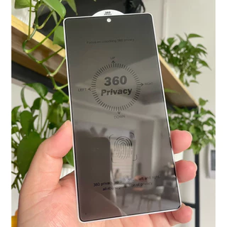 ฟิล์มกระจก กันเสือก360°กันมอง สแกนนิ้วได้ปกติ For Samsung Galaxy S26 Ultra S25 Ultra S25 Plus S25 S24 Ultra S24 Plus