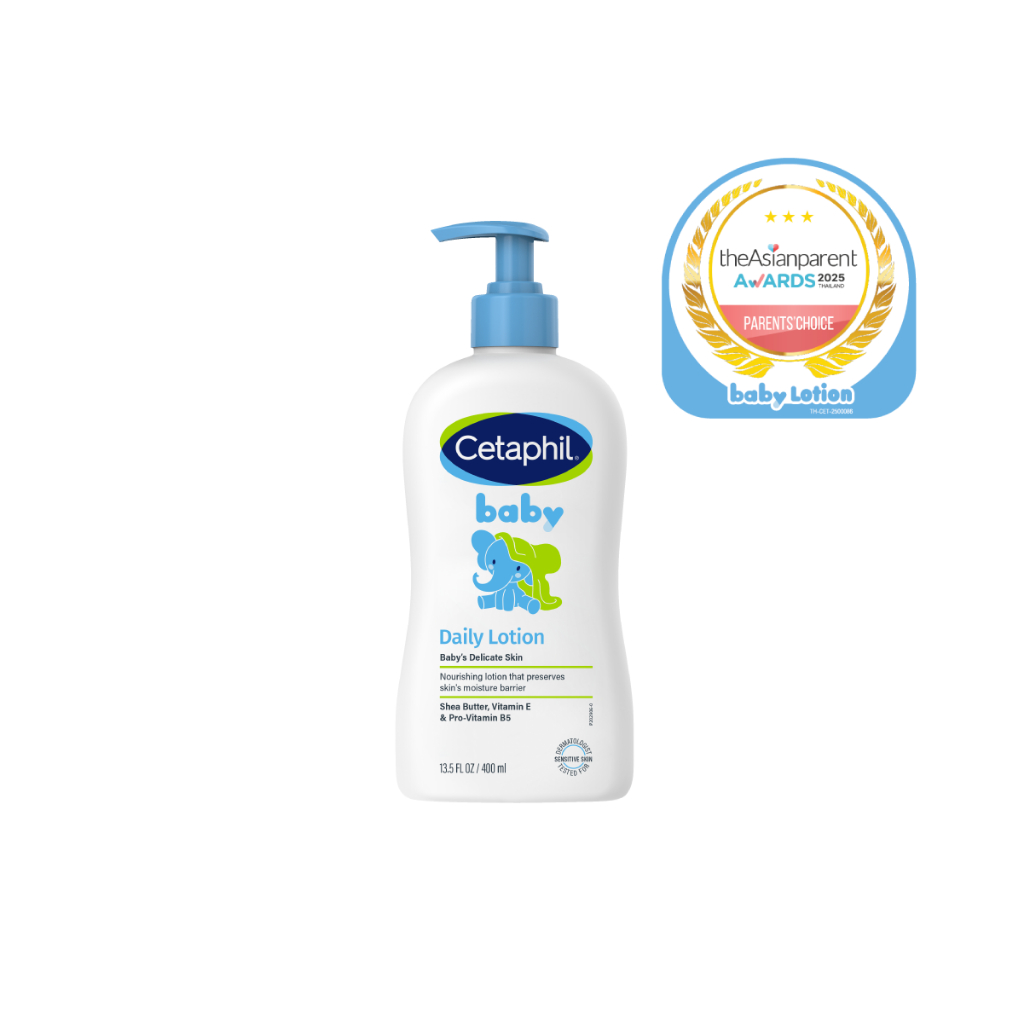 Cetaphil Baby Daily Lotion เซตาฟิล เบบี้ เดย์ลี่ โลชั่น 400 มล. (แพ็คเกจใหม่)
