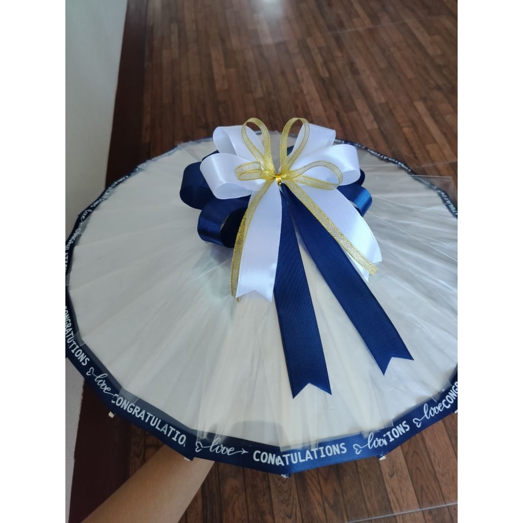 ร่มเล็ก ☂️☂️ ร่มใส่ธนบัตรขนาดเล็ก ใส่ได้  20 ใบ ตกแต่งของร่มด้วยริบบิ้น Congratulations