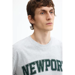 H&M(เอชแอนด์เอ็ม) เสื้อยืดลายพิมพ์ทรงหลวม Men Loose Fit Printed T-shirt 1313924_3