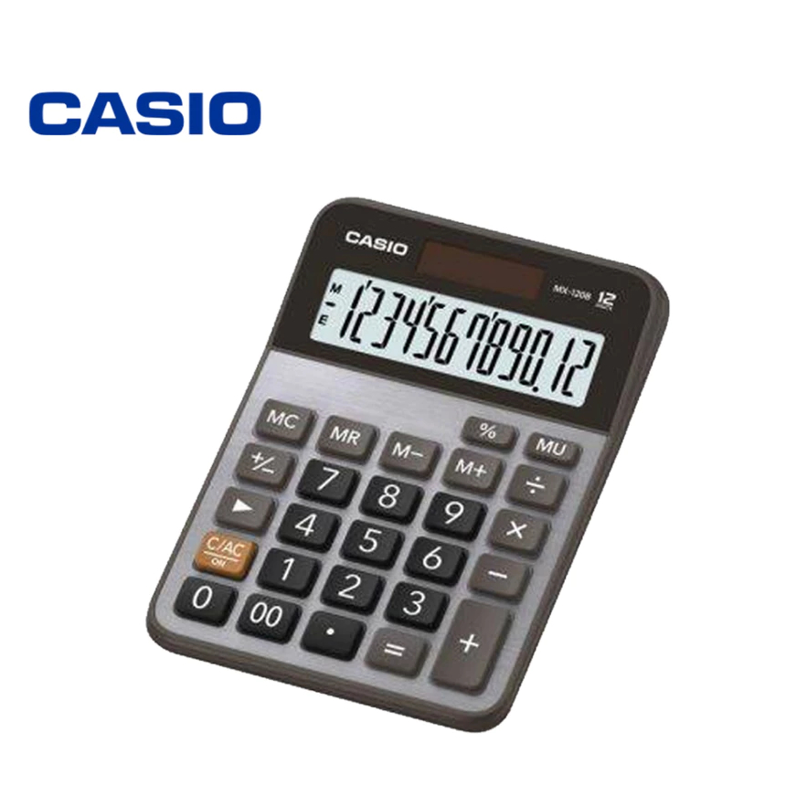 🛒CASIO เครื่องคิดเลข 12 หลัก MX-120B