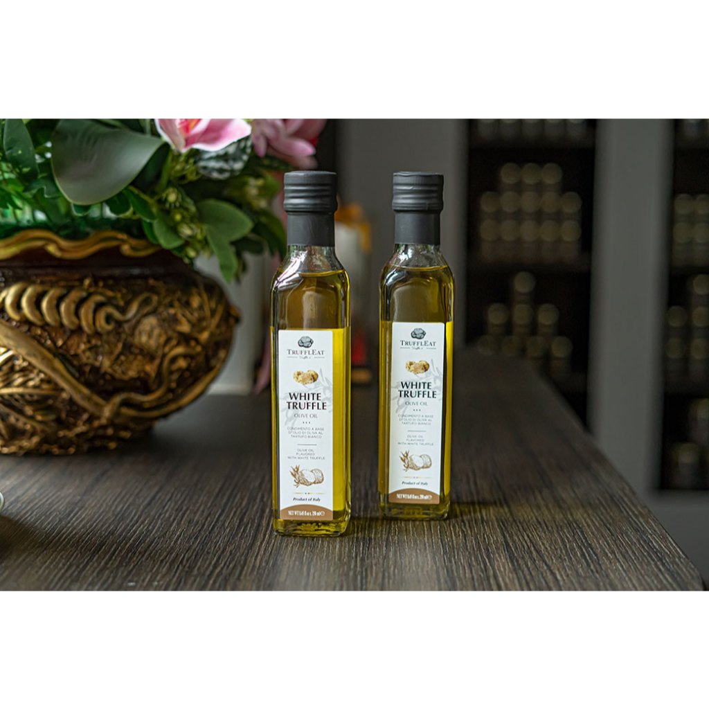 น้ำมันเห็ดทรัฟเฟิลขาวหอมละมุน 250มล. แท้จากประเทศอิตาลี White truffle oil 250ml