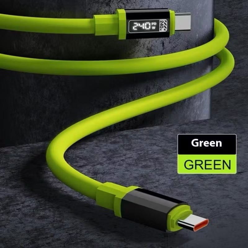 iMI สายชาร์จเร็ว 240W 1.5M สำหรับโทรศัพท์ แท็บเล็ต คอมพิวเตอร์ Fast Charging Cable USB Type C สายเคเบิล - รูปที่ 7