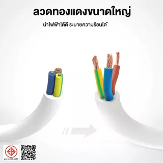 ปลั๊กไฟ ปลั๊ก3/4/5ตา 3USB รางปลั๊กไฟ 3เมตร/5เมตร สวิตซ์เปิดปิดแยก เบรกเกอร์ตัดไฟ ช่อง 10 แอมป์ 2300W.