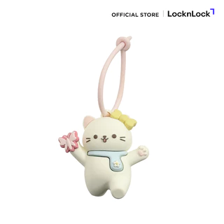 LocknLock ที่ห้อยแก้วน้ำ Frisky Kitten รุ่น LAC041WHT