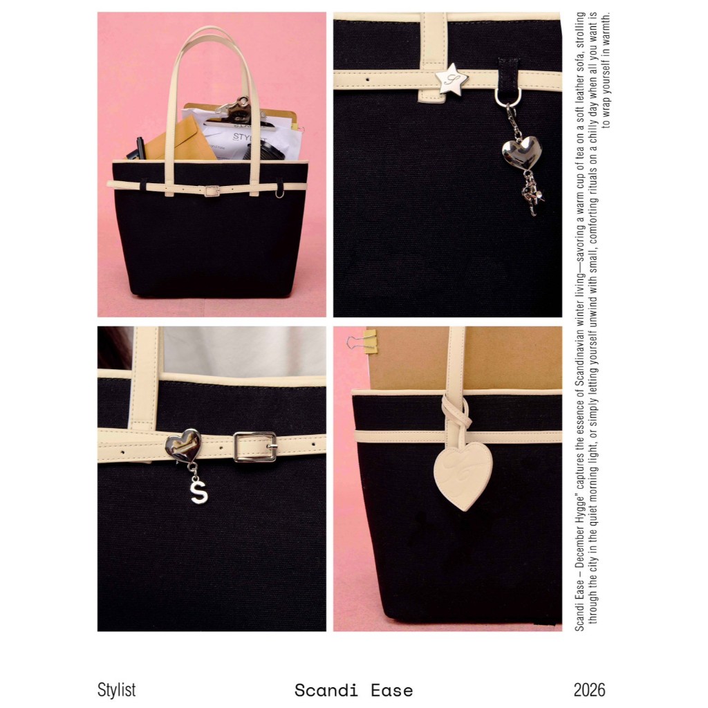STYLIST - Scandi Bag กระเป๋า Tote Bag ทรงสี่เหลี่ยม รูปที่ 4