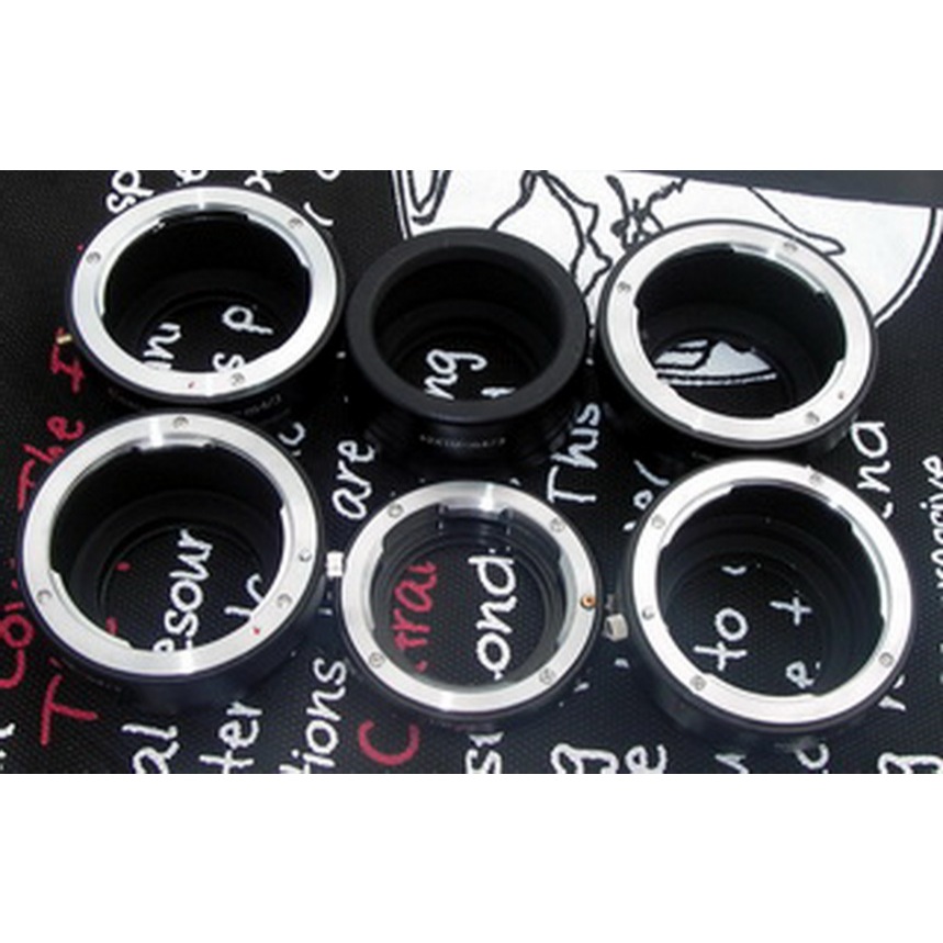 อแดปเตอร์สำหรับกล้อง Olympus Micro 4/3 ใช้กับเลนส์มือหมุนค่าย Olympus OM