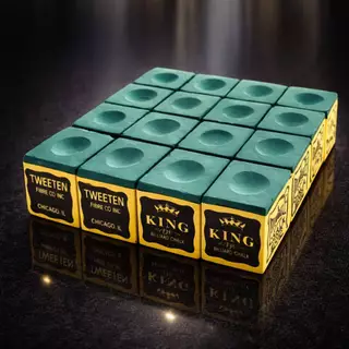 ชอล์กฝนหัวคิว Triangle Chalk รุ่น Spruce สีเขียว ของแท้ 100% (Made in USA)