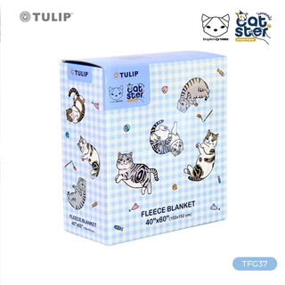 Tulip Fleece ผ้าห่มฟลีซ ทูนหัวของบ่าว TFG37 ลิขสิทธิ์แท้ สัมผัสนุ่ม พกพาสะดวก