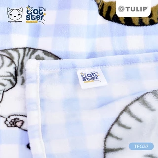 Tulip Fleece ผ้าห่มฟลีซ ทูนหัวของบ่าว TFG37 ลิขสิทธิ์แท้ สัมผัสนุ่ม พกพาสะดวก