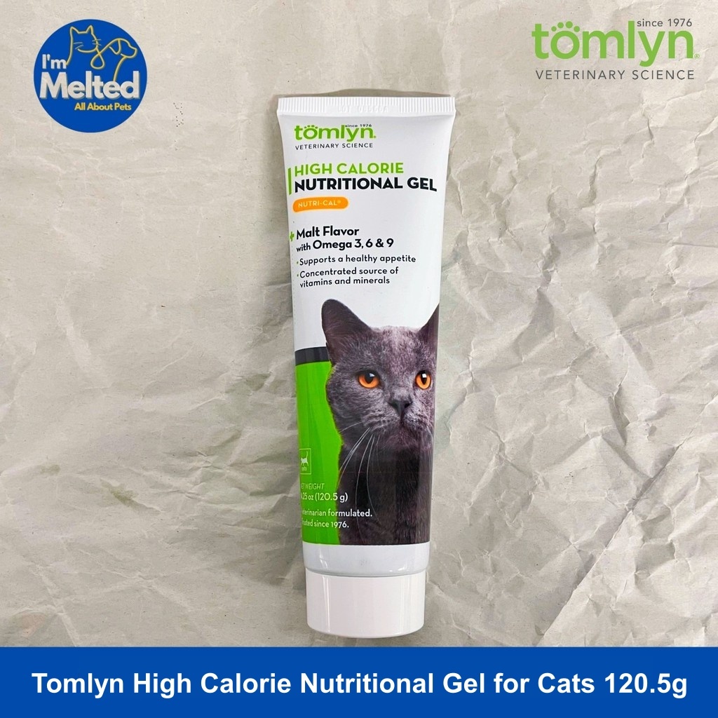 Tomlyn - High Calorie Nutritional Gel for Cats 120.5 g เจลอาหารแมว เพิ่มน้ำหนัก พลังงานสูง