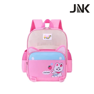 JNK #8002 กระเป๋าเป้ผ้าใบสำหรับเด็กอนุบาล กระเป๋าเตรียมอนุบาล 12 นิ้ว