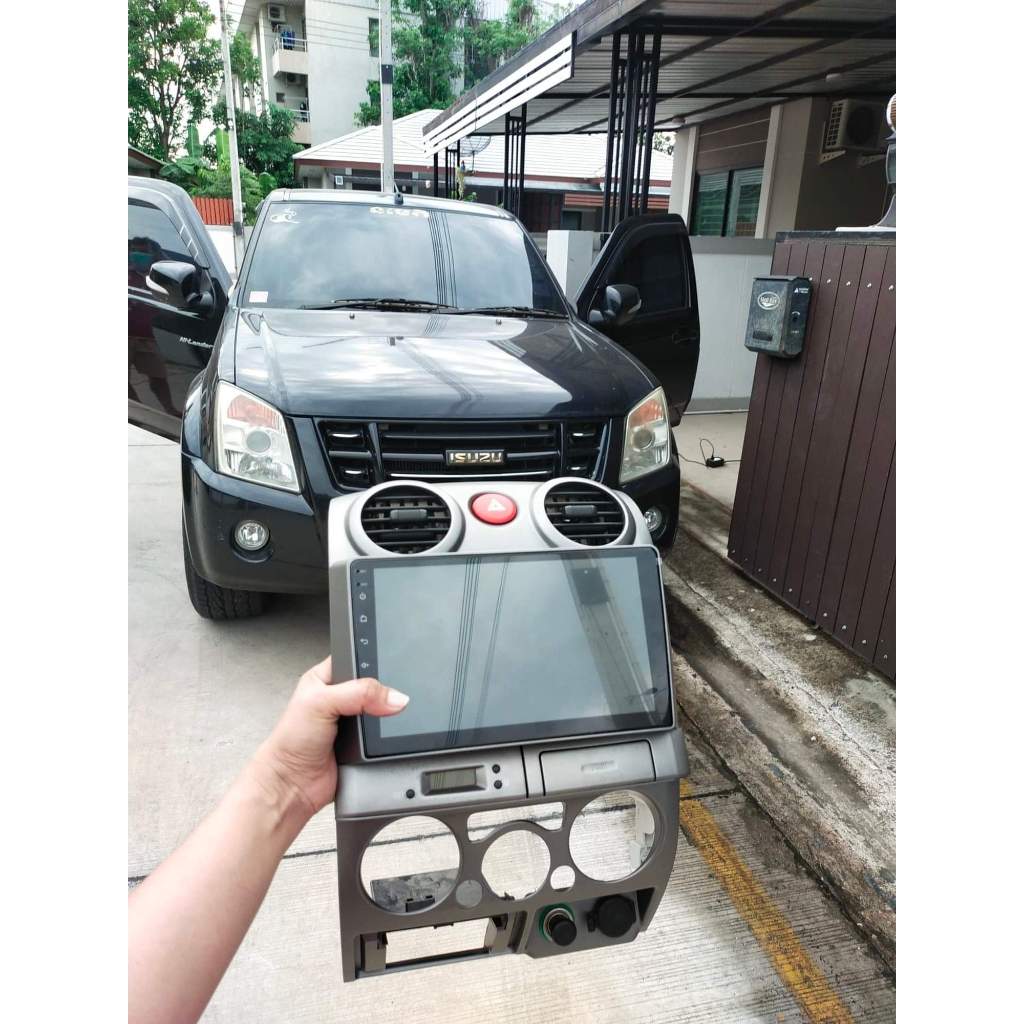 ของแท้ใหม่เอี่ยม 6+128G Dmax 2007-2011 แอร์กลม จอแอนดรอยด์9นิ้วตรงรุ่น