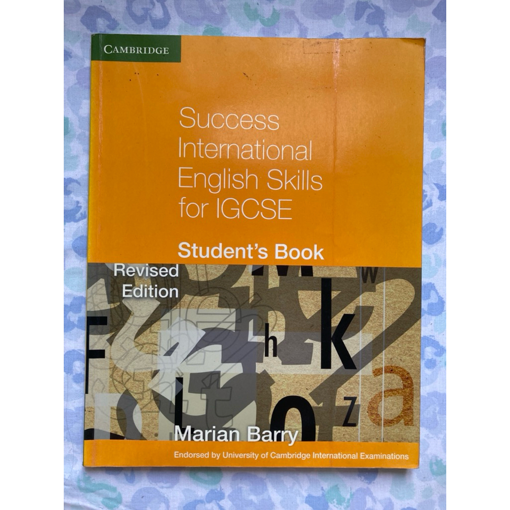 ส่งต่อ หนังสือ Success International English Skills for IGCSE Students Book
