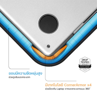 Tomtoc Defender-A14 กระเป๋า Laptop โน๊ตบุ๊ค MacBook ขนาด 13 14 15 16 นิ้ว