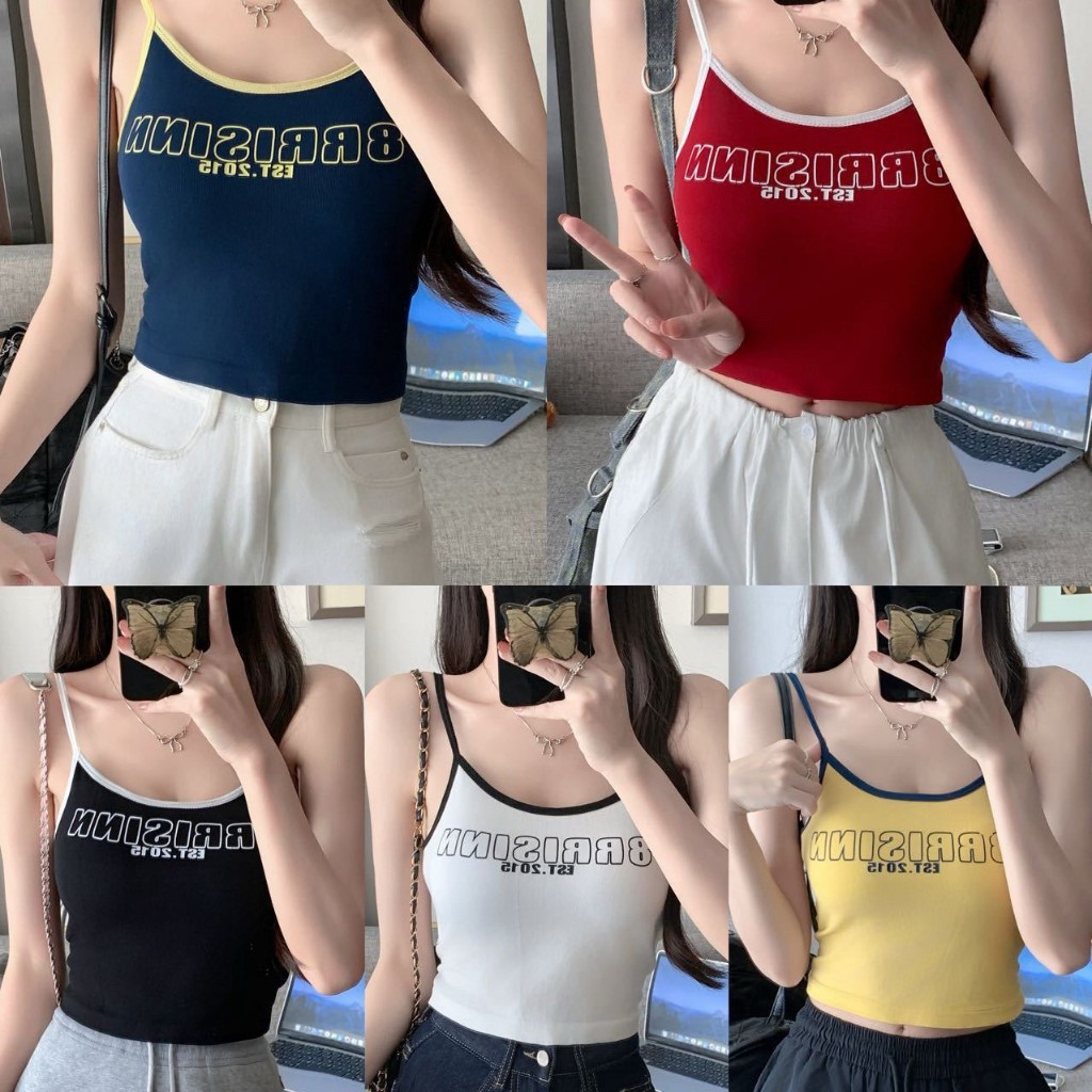 [ส่งจากไทย] 𝙎𝙩𝙪𝙙𝙞𝙤𝘽𝙧𝙖 #bra-309 เสื้อทับ เสื้อสายเดี่ยว มีฟองน้ำในตัว
