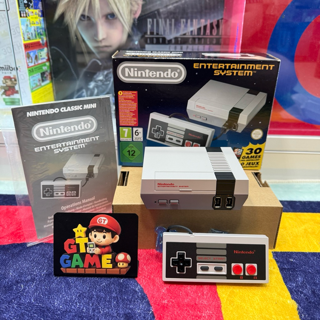 Super Nintendo Classic Mini Boxed(SNES) Eu Model 🎮 +30 Game 🕹