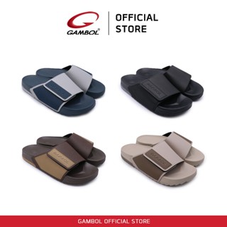 GAMBOL แกมโบล COOLDOWN รองเท้าแตะสวมชาย รุ่น GM43126  Size 4…