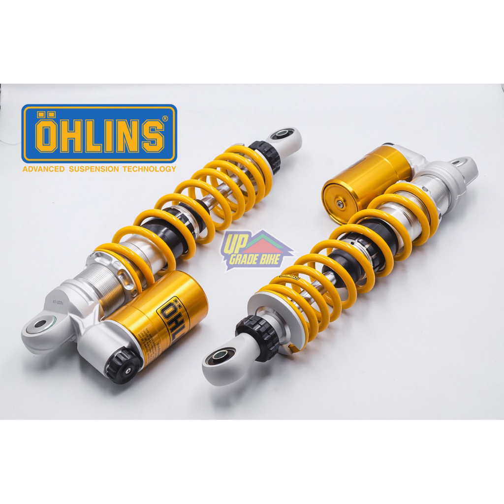 HO-227 โช๊คหลัง OHLINS ใส่ HONDA DAX125 ความสูง 343.5MM. ปรับ 2 จุด ชุดละ 24,000฿ (รับประกัน 2 ปี)
