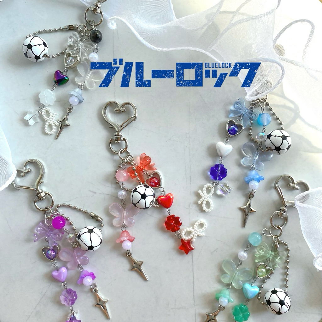 พวงกุญแจลายอนิเมะ Blue lock (⚽️) | Blue lock keyring
