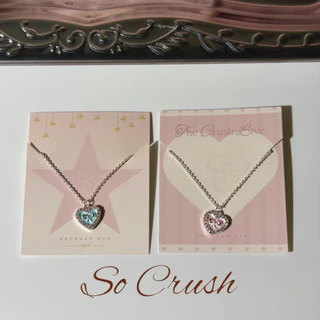 Socrush.bkk | SWEET HEART necklace | SN-091 | สร้อยคอ จี้หัวใจ โบว์