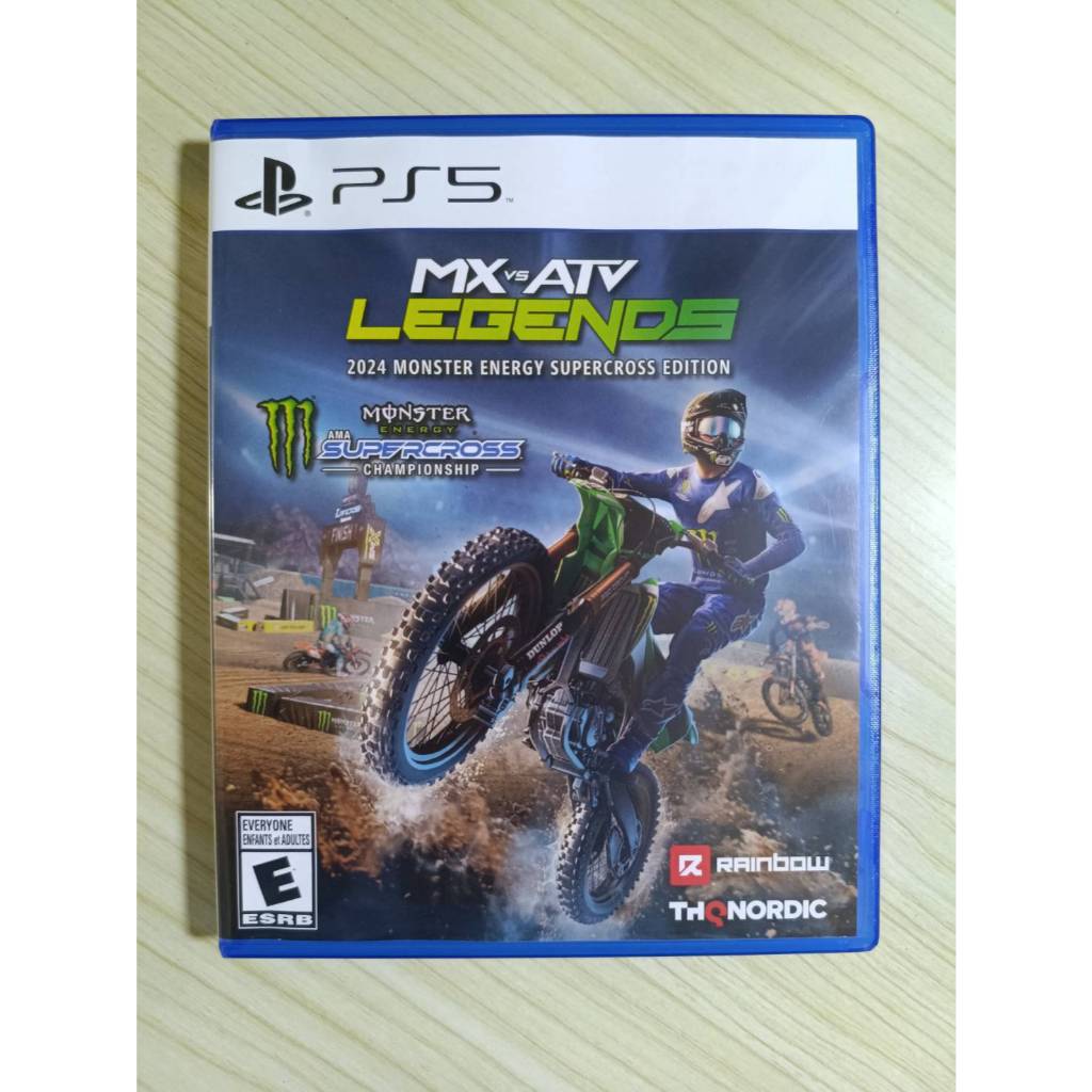 (มือ2) PS5 - MX vs ATV Legends - 2024 Monster Energy Supercross Edition (Z.all)