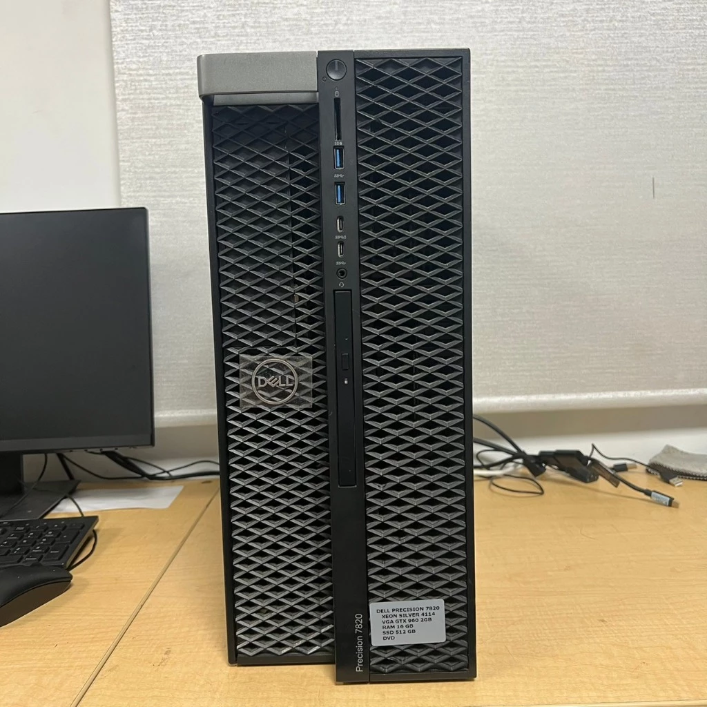 Dell Precision 7820 Tower Workstation | Xeon Silver 4114 | GTX 960 2GB | RAM 16GB | SSD 512GB | Windows 11 Pro thumbnail 3