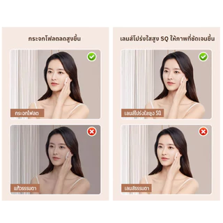 Yac💕(เสียหายเคลมให้ฟรี)(พร้อมส่งจากไทย)กระจกยาวเต็มตัว กระจกแบบตั้งพื้น