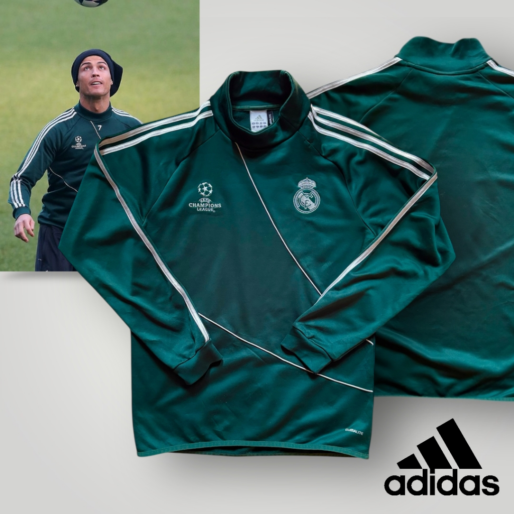 เสื้อบอล 2012-13 Real Madrid Adidas Champions League Sweat Top เสื้อกันหนาว เรอัลมาดริด