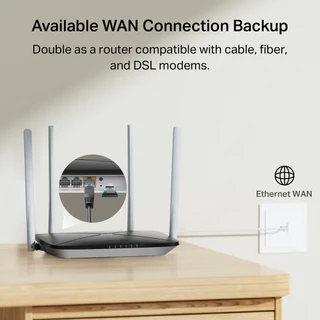 ⚡️เร้าเตอร์ใส่ซิม⚡️ 4G Router MERCUSYS (MB135-4G) AC1200 Wireless Dual Band 4G LTE Router