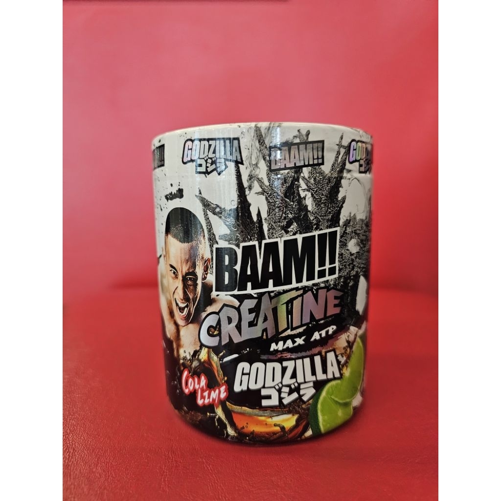 Baam Creatine Max Atp Godzilla Cola Lime Flavour 300g.
