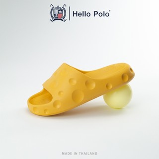 Hello Polo รองเท้าแตะผู้หญิง รองเท้าแตะมินิมอลส้นหนา พื้นนุ่มมาก ลําลอง พื้นหนา กันน้ำกันลื้น เหมาะกับฤดู HP8018