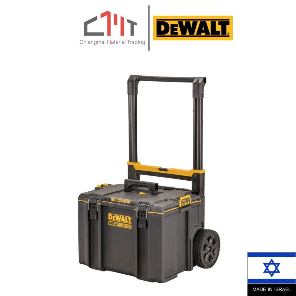 DEWALT ชุดกล่องเครื่องมือ TOUGH SYSTEM แบบรถเข็น ขนาดใหญ่ No.DWST83295-1