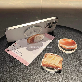 (ส่งทันที!) Supercase | ที่ตั้งมือถือ แม่เหล็ก Bakery Magnatic Griptok Popsocket ขาตั้งโทรศัพท์ ขนมปัง