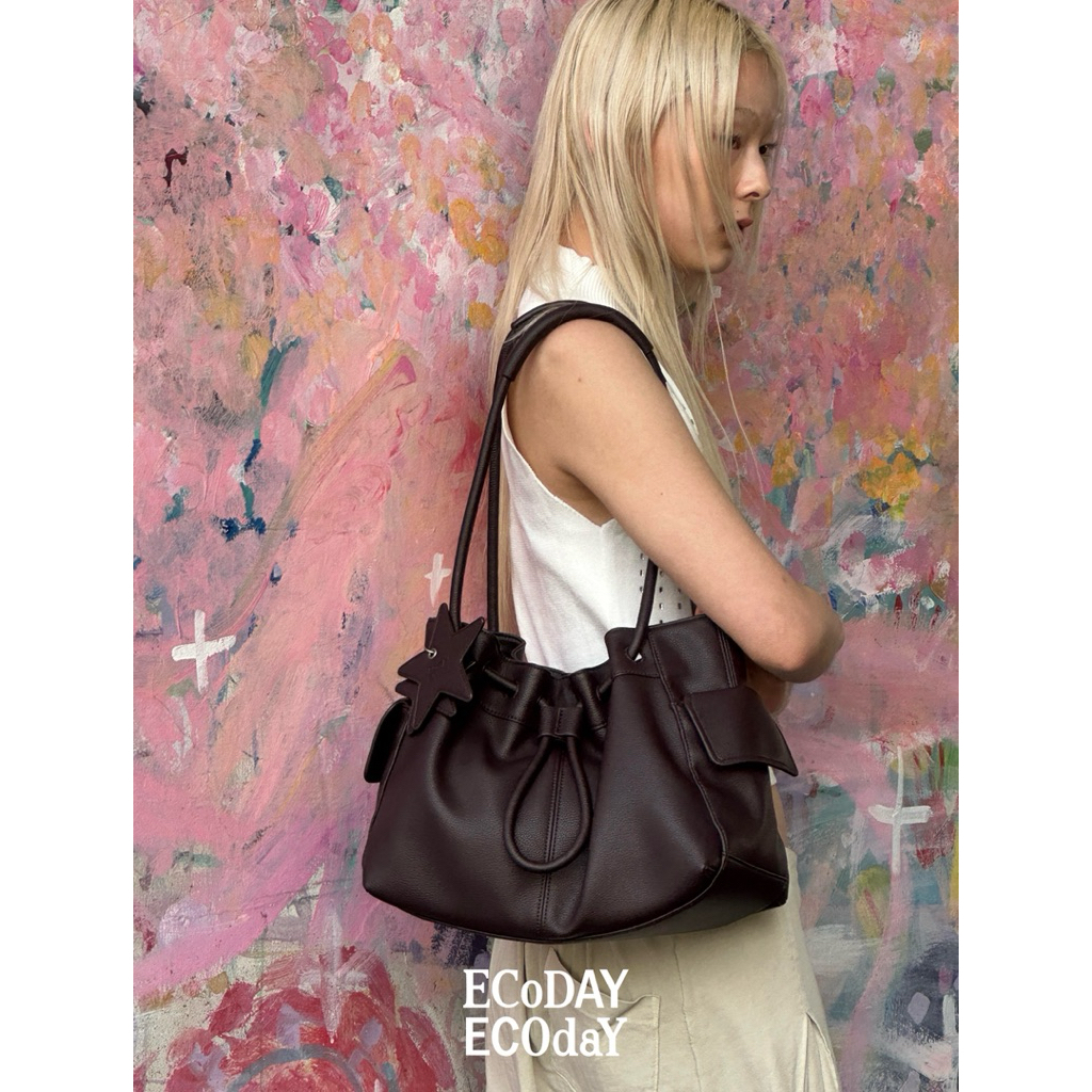 ECODAY🪾pre-order Cozy Bag กระเป๋าสะพาย 2size (ใช้โค้ดลด 20-25%) จากช็อปแท้💯