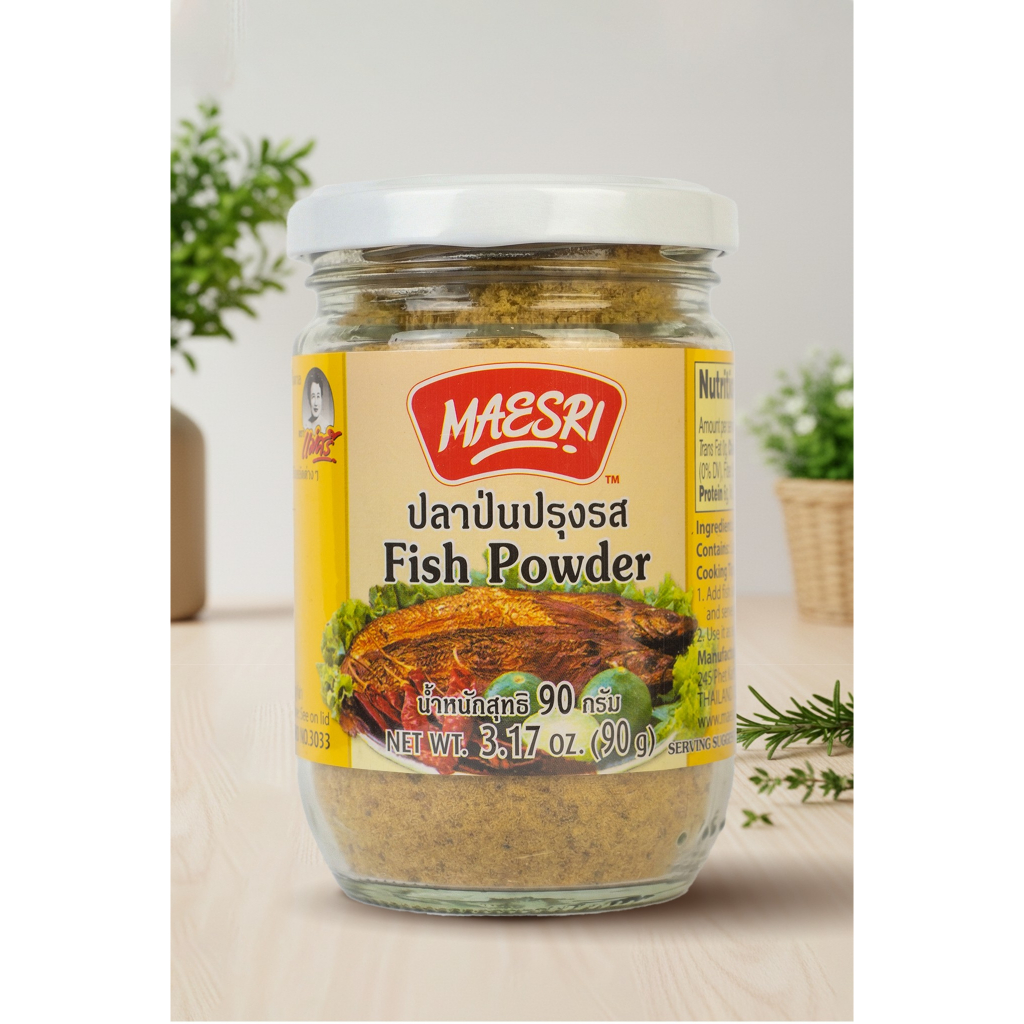 ปลาป่นปรุงรส 90 กรัม แม่ศรี