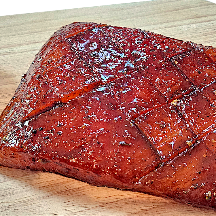 แซลมอนแคนดี้ รสหม่าล่า 300g กรัม รอยัล เชฟ Salmon Candy Mala 300g Royal Chef