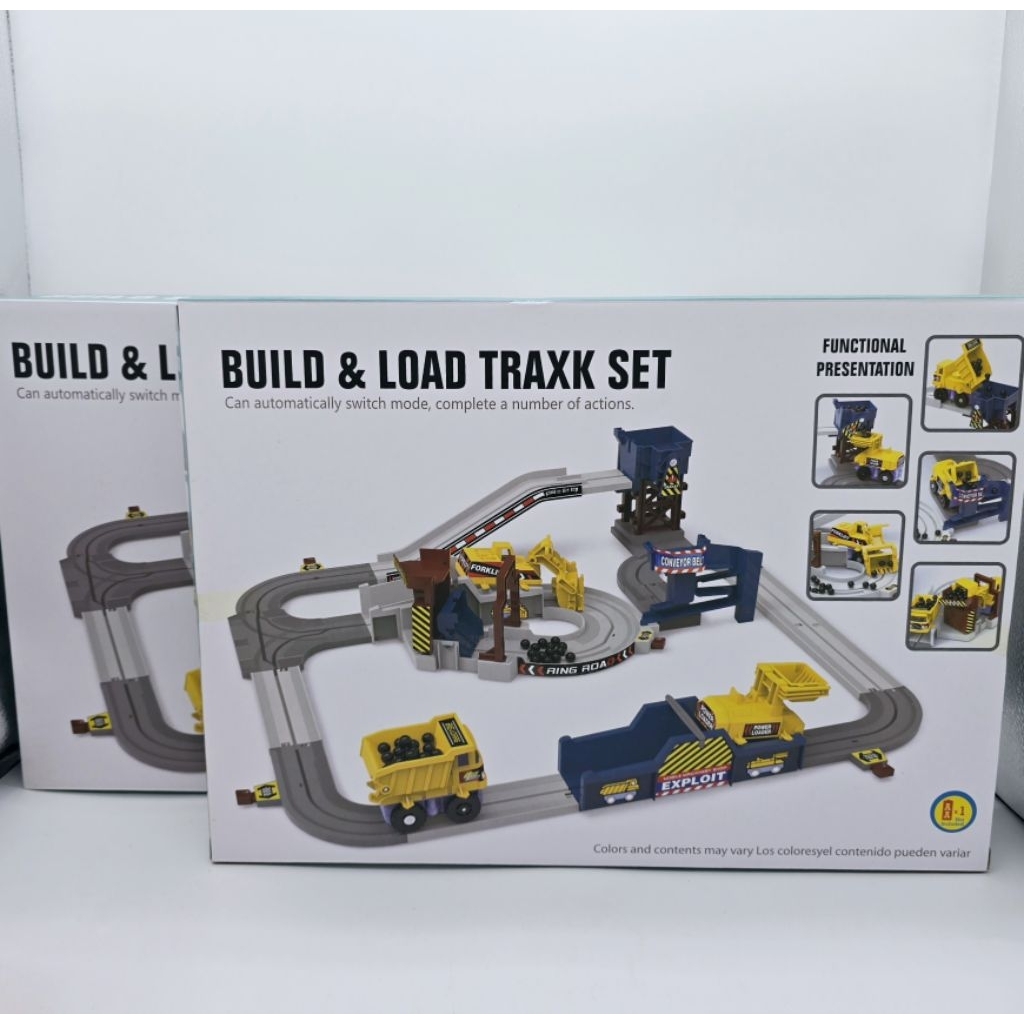 รถของเล่น construction เมืองจำลอง construction site